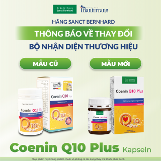 Coenin Q10 Plus Kapseln - viên uống hỗ trợ chăm sóc sức khoẻ tim mạch